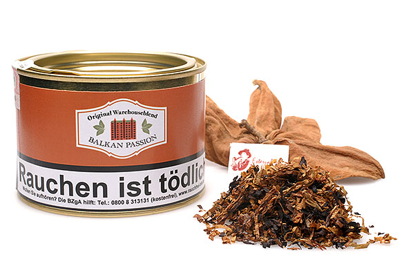 HU-tobacco Balkan Passion Pfeifentabak 100g Dose
